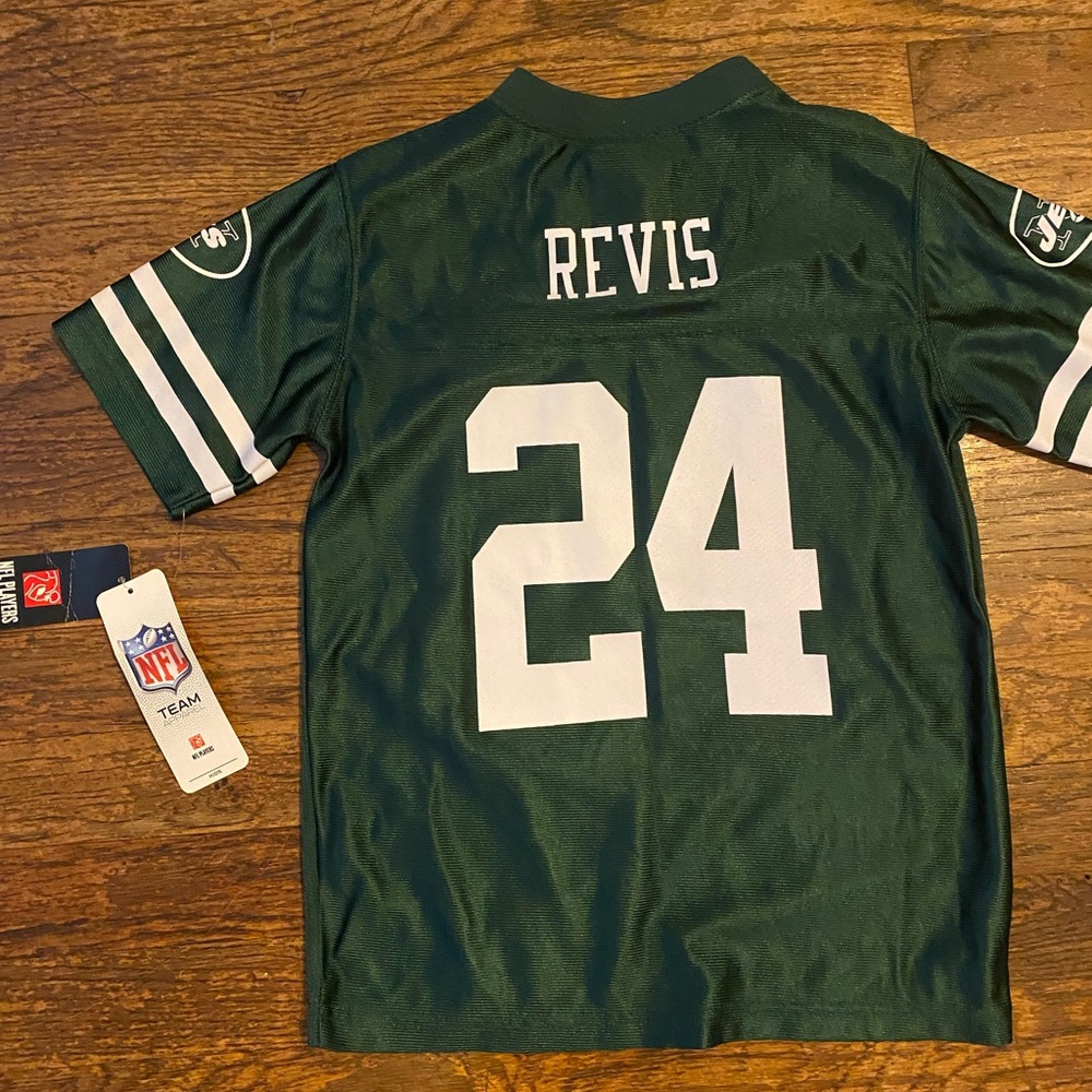 BN NFL Jets Revis Jersey size XS - 4/5